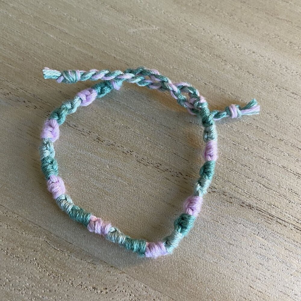 Kelly Bracelet, anklet, trendy, comfortable, tie, embroidery thread, woven, gift